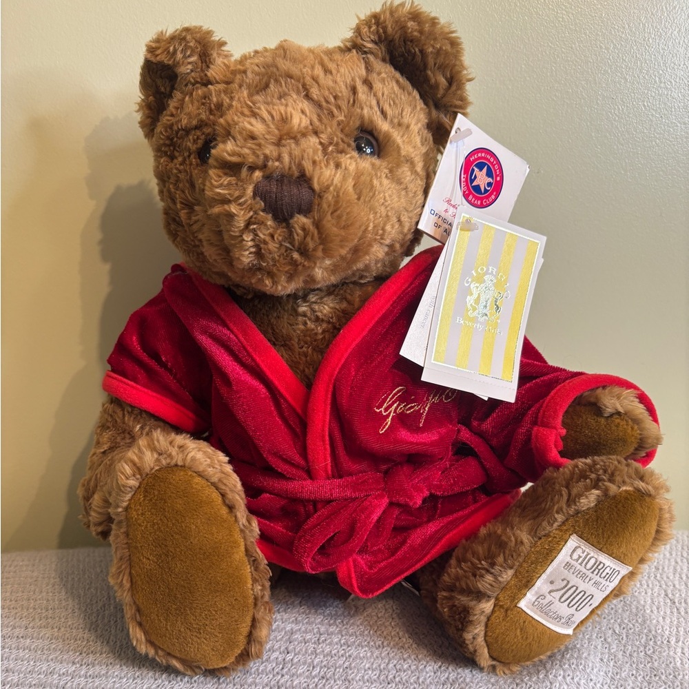 Giorgio Armani vintage 2000 collectors bear
